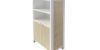 RATTAN 2OS 2DR White Cabinet,,